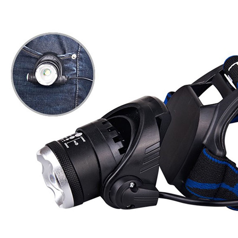 Đèn Pin Đội Đầu 12000LM XM-L XML T6 LED 18650 Chất Lượng Cao