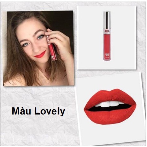 [ Về thêm ] Son AOA Wonder Matte Liquid Lipstick [ShopMissa ] | BigBuy360 - bigbuy360.vn