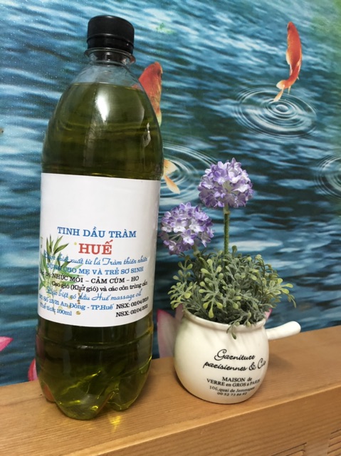 Bán sỉ 500ml  Tinh dầu tràm Huế tắm và bôi cho trẻ