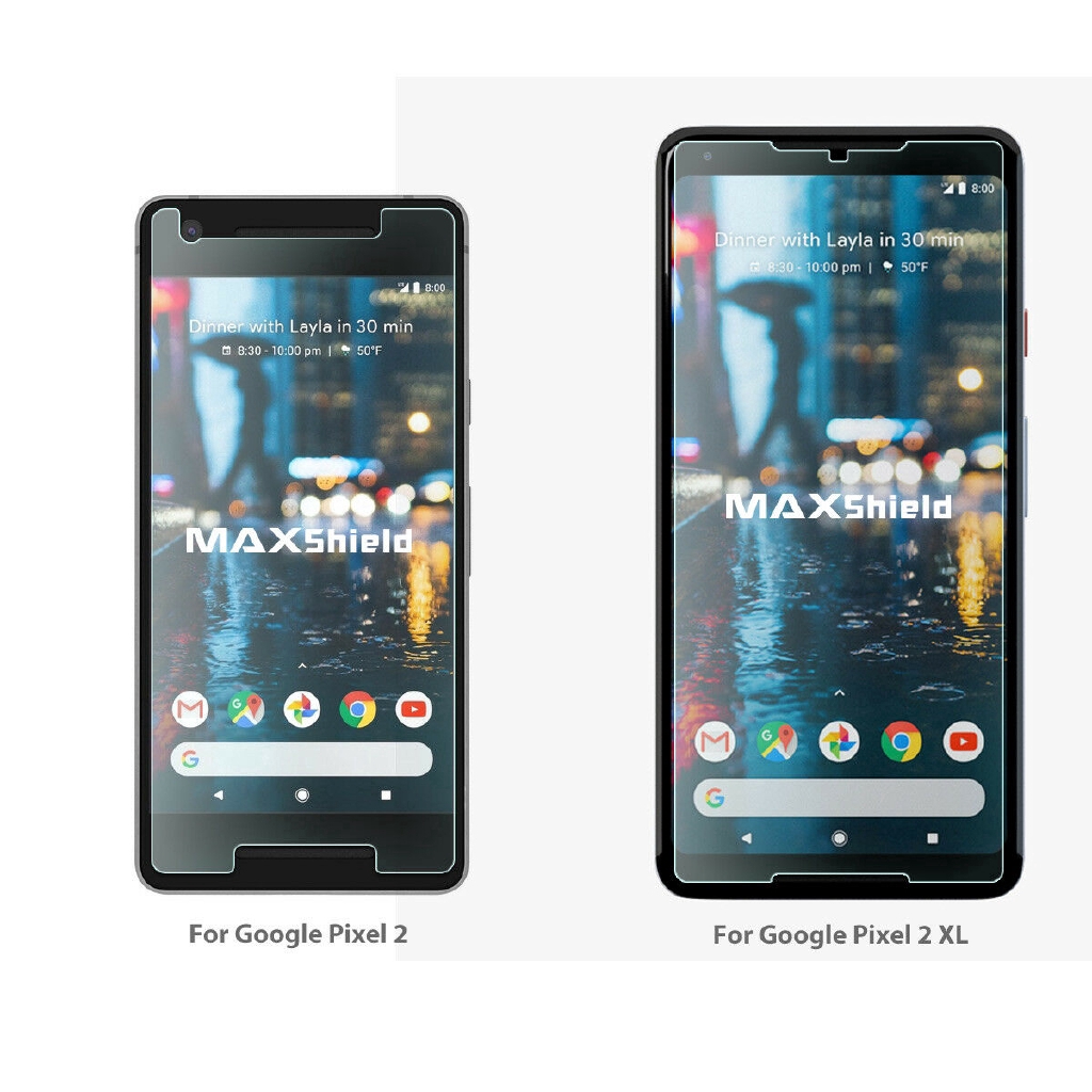 Bộ 1/2 kính cường lực bảo vệ màn hình cao cấp cho Google Pixel 2 Xl