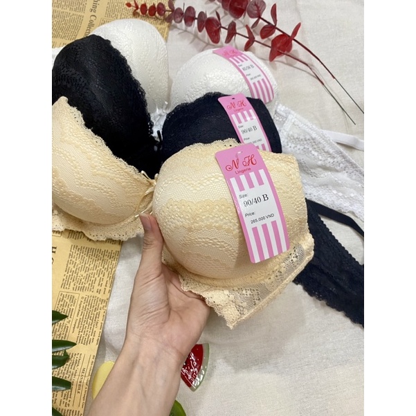 Áo ngực NH siêu nâng tạo khe quả sâu dày 5cm ôm khít ngực bigsize