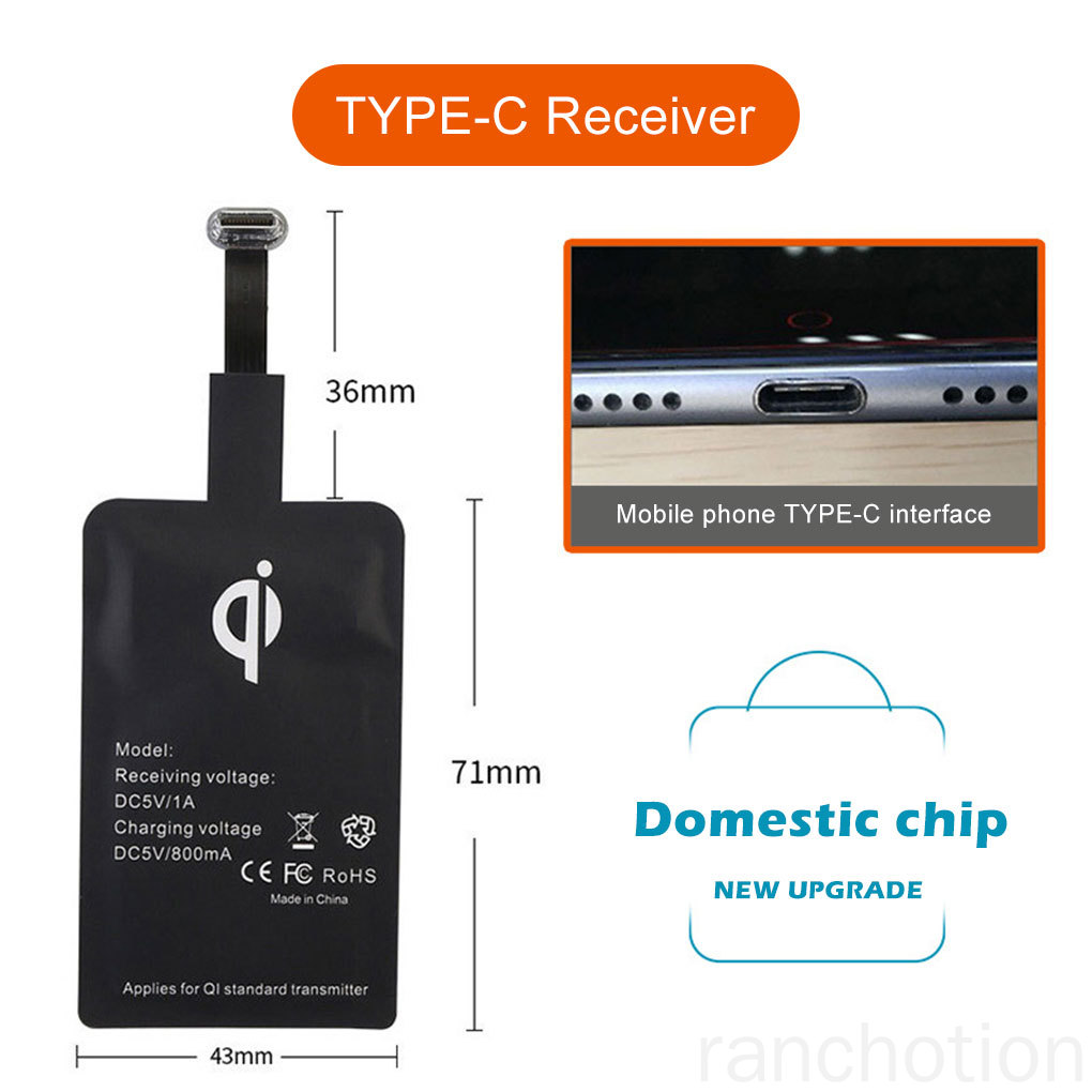 Bộ Sạc Nhanh Không Dây Loại C Nhỏ Gọn Tiện Dụng