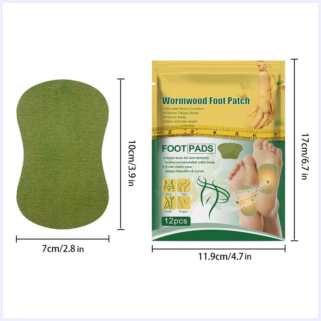 Miếng Dán Thảo Dược Tự Nhiên Giải Độc Giảm Căng Thẳng Cho Bàn Chân