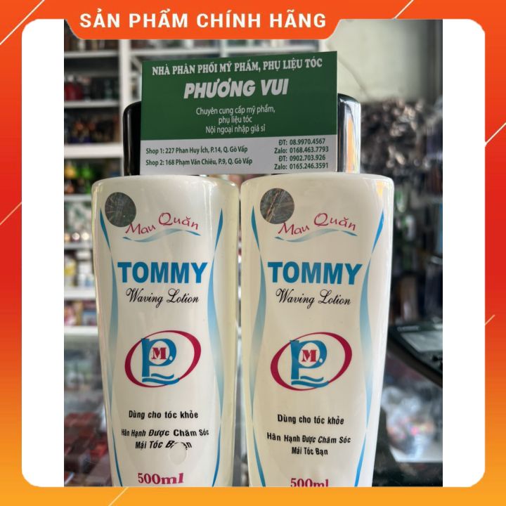 uấn lạnh tomy   500ml chai màu trắng uấn không cần dập mau QUĂN  (CONG TY MINH PHƯỢNG)