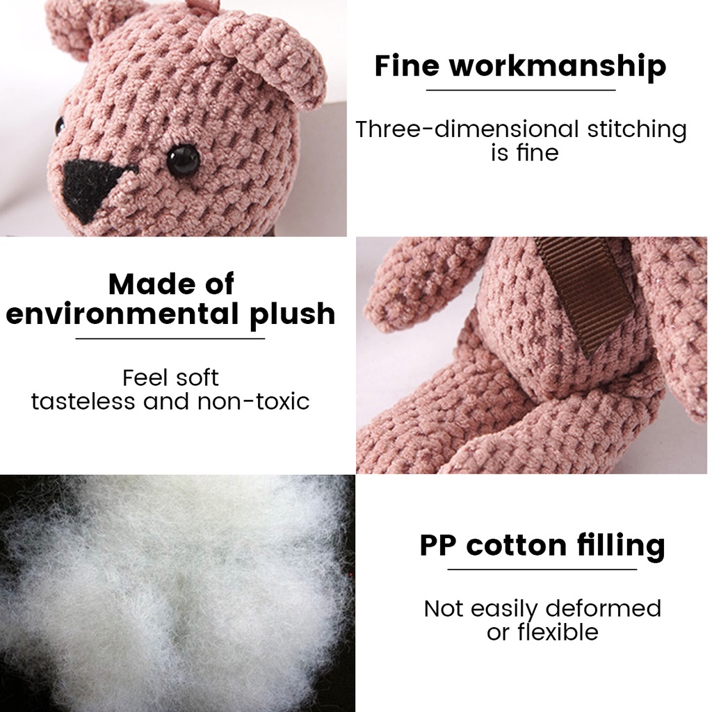 JPRICE Gấu Nhồi Bông Mềm Mại Đa Năng Làm Quà Tặng