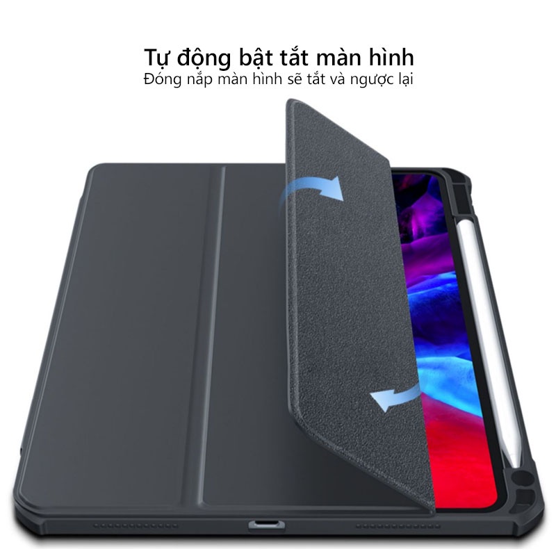 Ốp lưng XUNDD iPad Pro 11' ( M1 2021 / 2020 / 2018 ) Chống trầy, Chống sốc, Mặt lưng trong, Kiểu bao da mới