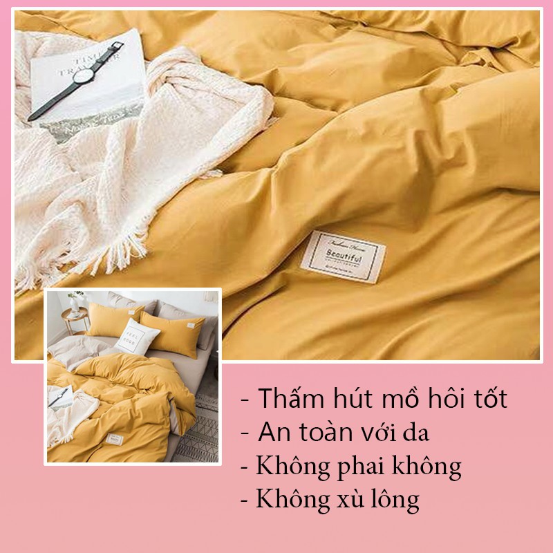 Bộ chăn ga gối ❤️SALE❤️ Cotton TC họa tiết ga ghi chăn ga Hàn Quốc đủ size miễn phí bo chun theo yêu cầu Sunbedding