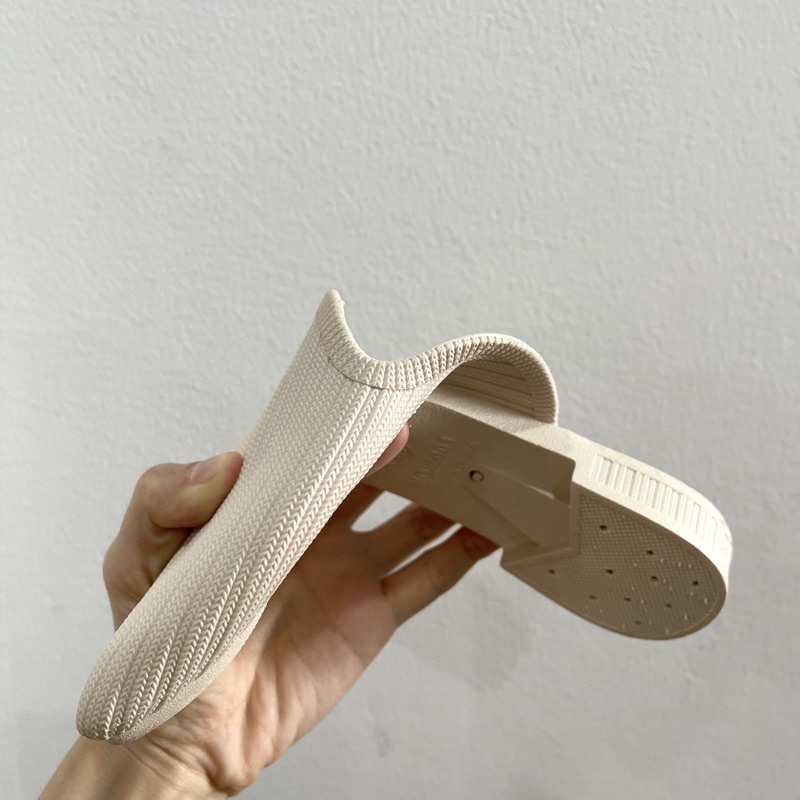 Giày Sục mũi nhọn Mules đi mưa chất nhựa dẻo siêu bền D175