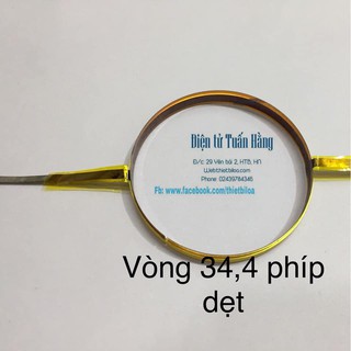 Vòng coil (côn) loa tép 34,4 dây phíp dẹt-Linh kiện thay thế sửa chữa loa