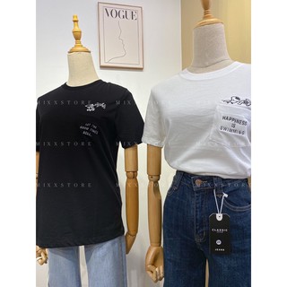 ÁO THÊU PHỐI TÚI SNOOPY