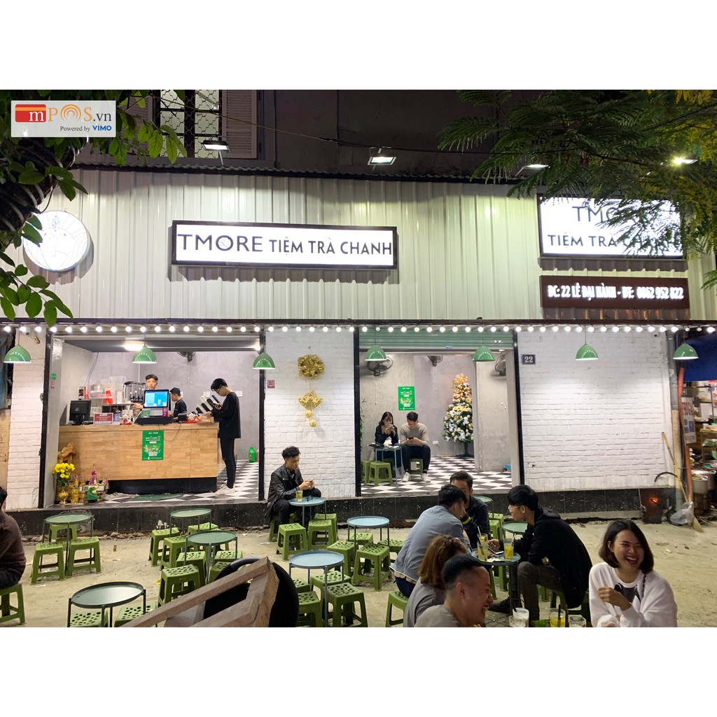 BÀN TRÀ CHANH, Cafe vỉa hè, Trà sữa khung sắt tráng sơn bóng Di Động dễ Tháo Rời Đa Năng