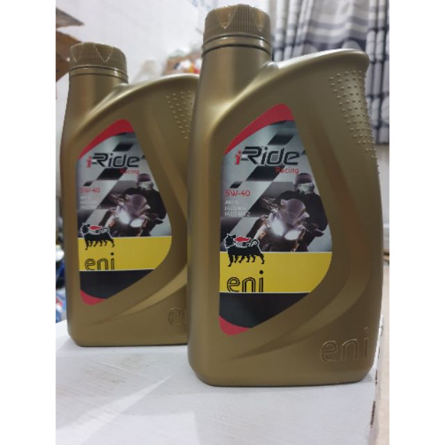 Nhớt ENi 5W40 + 100ml Eni + 30ml E59