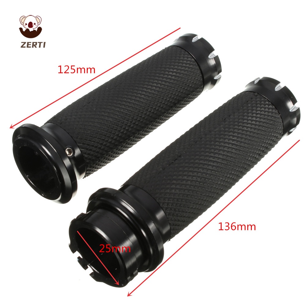 1 Cặp Bao Tay Ghi Đông Xe Mô Tô Harley Sportster Dyna Softail 25mm 25mm