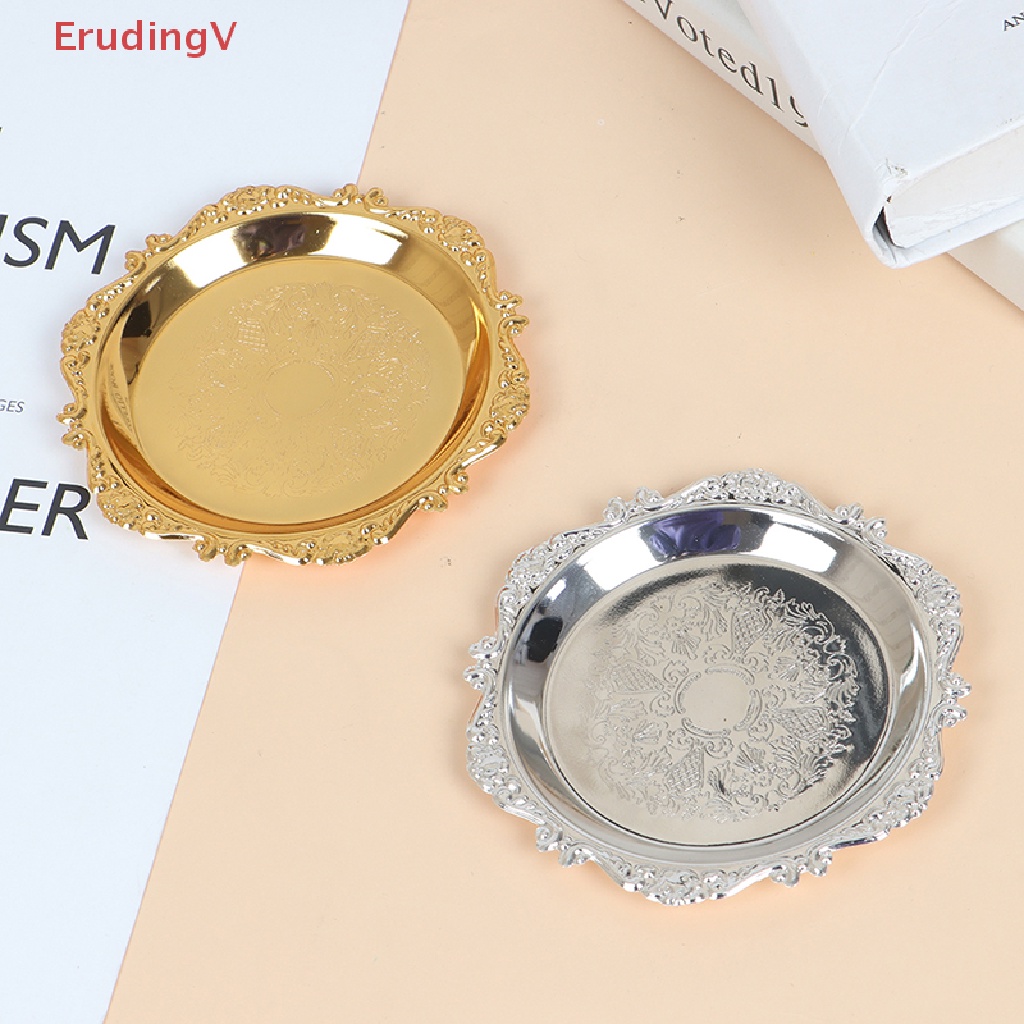 Khay Sắt Bóng Đựng Bánh Trái Cây / Món Tráng Miệng Cho Tiệc Tùng