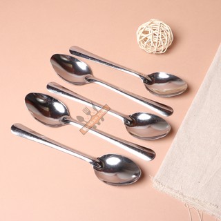 BỘ 5 MUỖNG SOUP NHỌN INOX MUI05