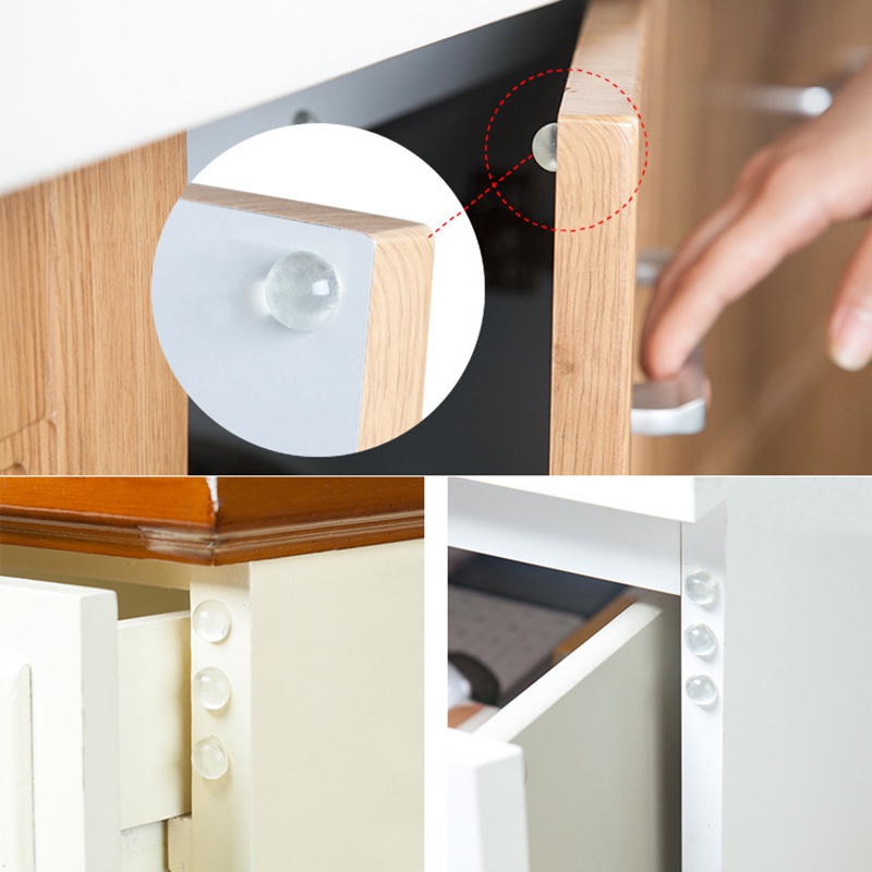 Bộ 24 miếng đệm tự dính hấp thụ sốc dành cho cửa ra vào