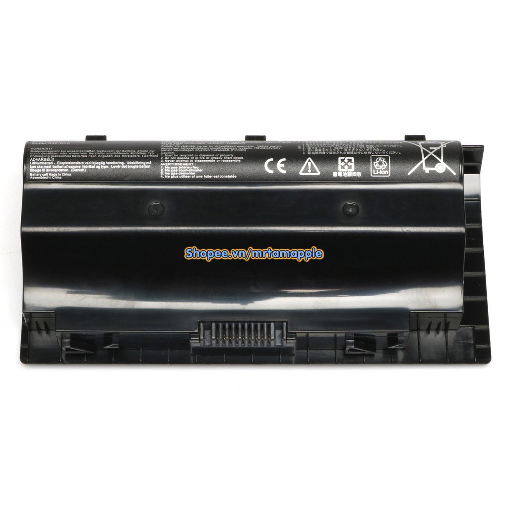 (BATTERY) PIN LAPTOP ASUS G75 (A42-G75) - G75 G75 3D G75V G75V 3D G75VM G75VM 3D G75VW G75VW 3D G75VX G75VX 3D