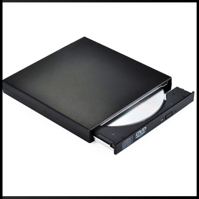 Đầu Đọc Đĩa Dvd Cd Rw Kết Nối Usb Cho Windows 98 / 8 / 10 Laptop Pc