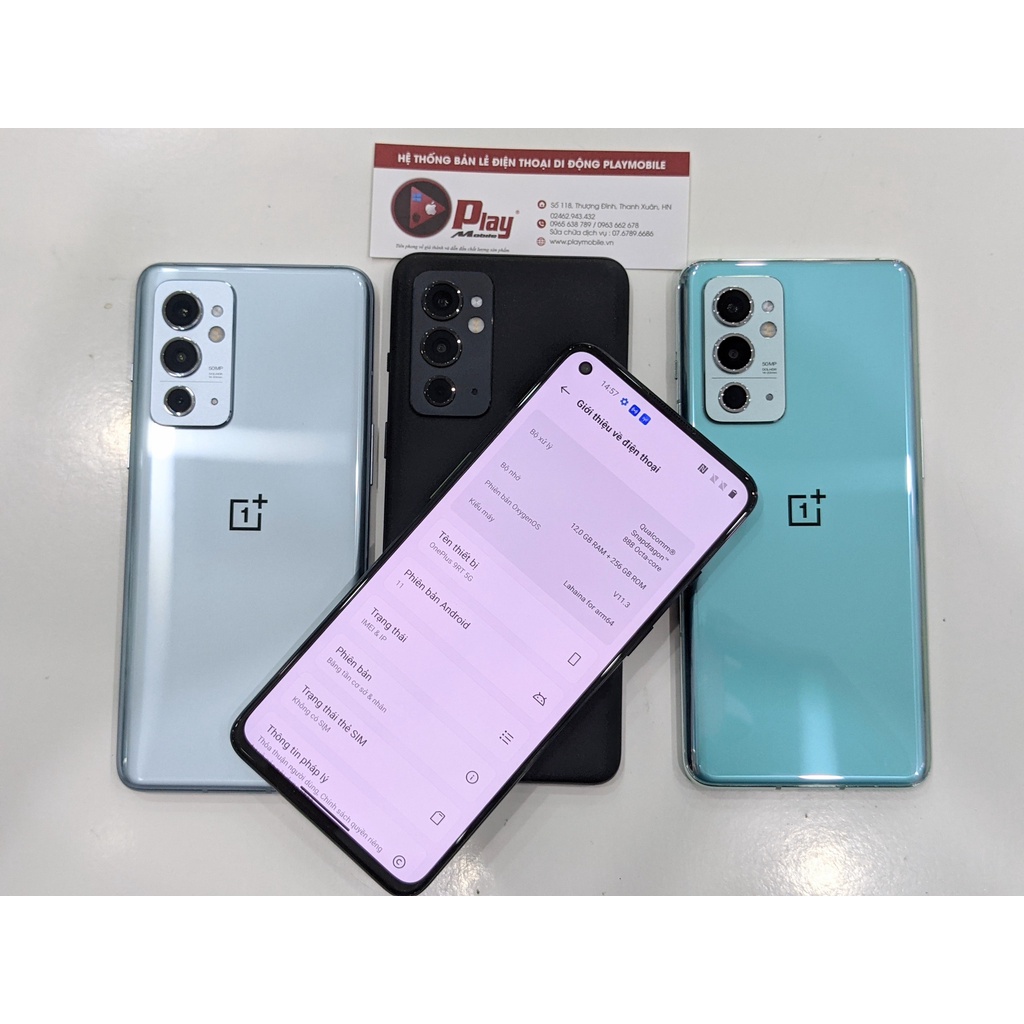 Điện Thoại OnePlus 9RT 5G 2 sim Snap888 Ram 8GB bộ nhớ 128GB + 256GB   Kèm sạc Nhanh Tại Playmobile