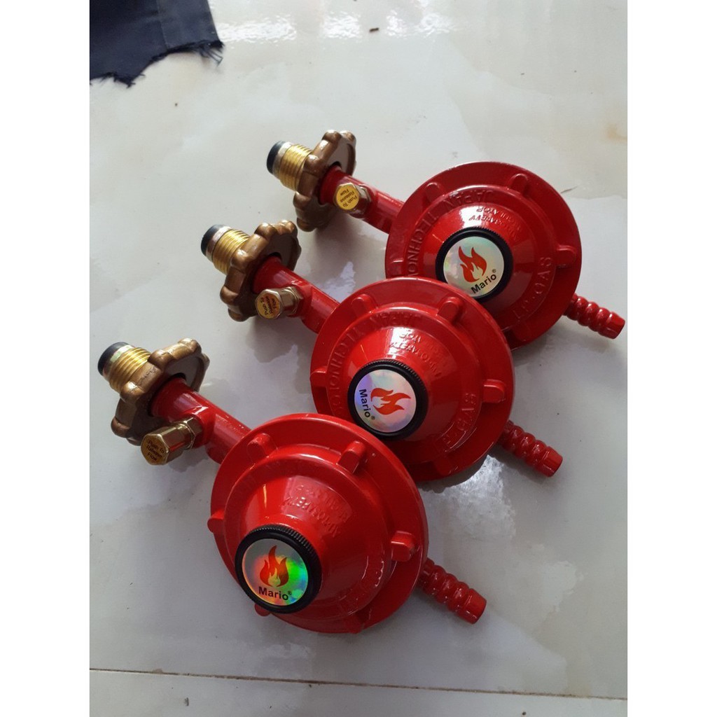 [ HÀNG CHÍNH HÃNG ] Bộ Van Dây Điều Áp Ngắt Gas Tự Động Mario Mr-688