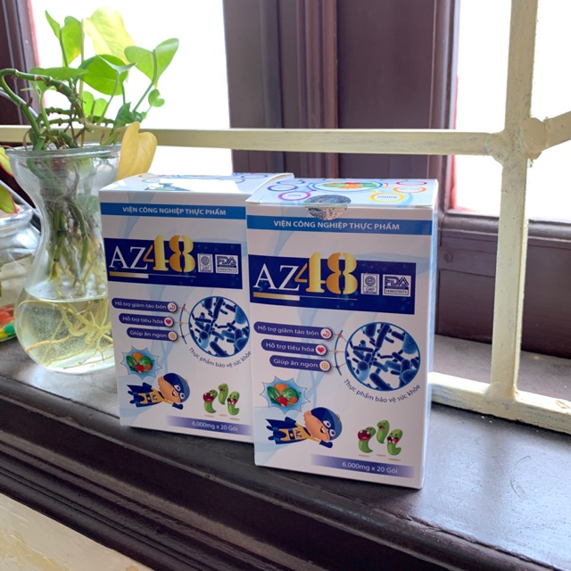 Men AZ48 hộp 20 gói cải thiện táo bón sau 48h- bé ăn ngon