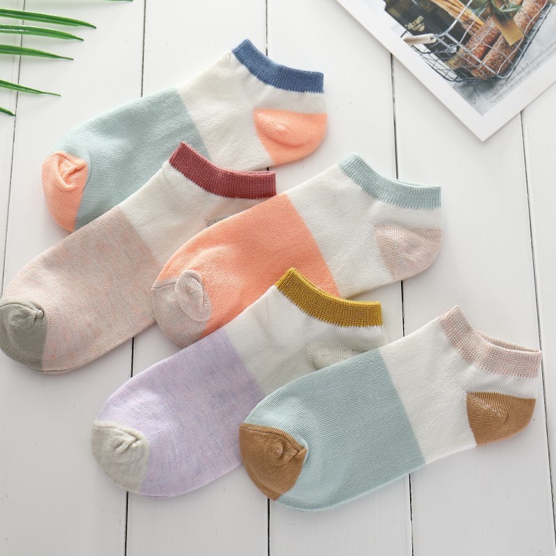 Tất mỏng cổ thuyền thoáng khí phong cách thời trang xuân hè dành cho nữ
