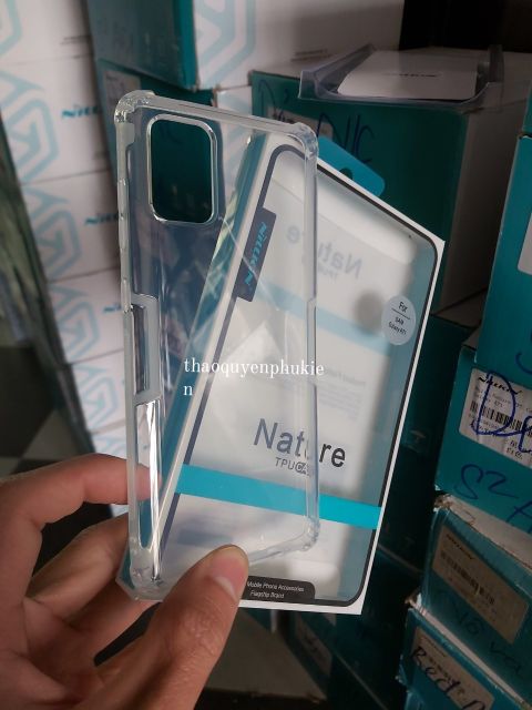 Ốp lưng Galaxy A51/A71 Nillkin silicon dẻo chống sốc