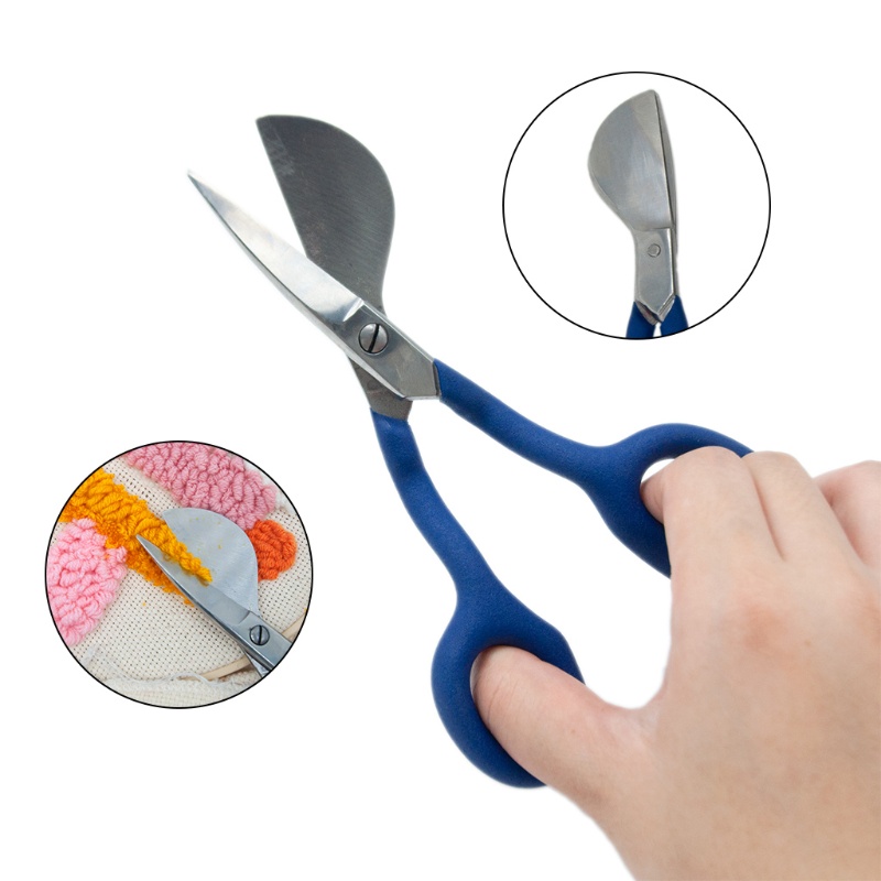 Kéo Cắt Thảm Bằng Thép Không Gỉ Kèm Lưỡi Cắt