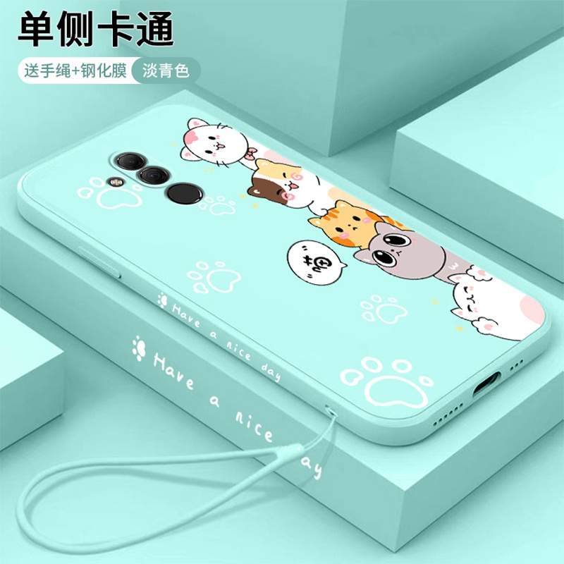 Ốp Điện Thoại TPU Họa Tiết Chú Mèo Dễ Thương Cho Huawei Mate 10 Huawei Mate 10pro Huawei Mate 20 Huawei Mate 20pro Huawei Mate 20X 5g