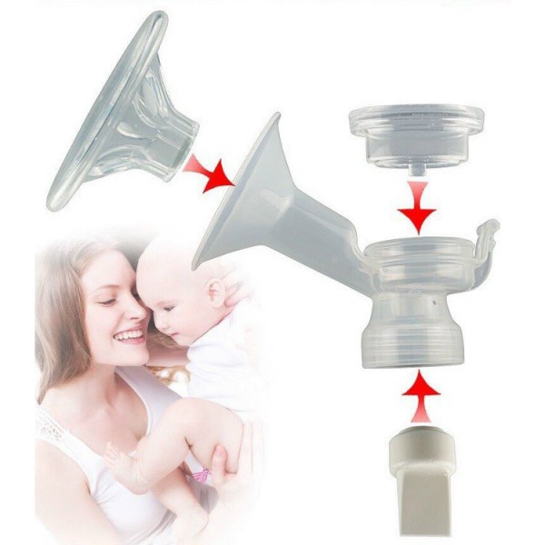 Combo màng hút silicon và nắp chụp trên Avent cho máy hút sữa điện