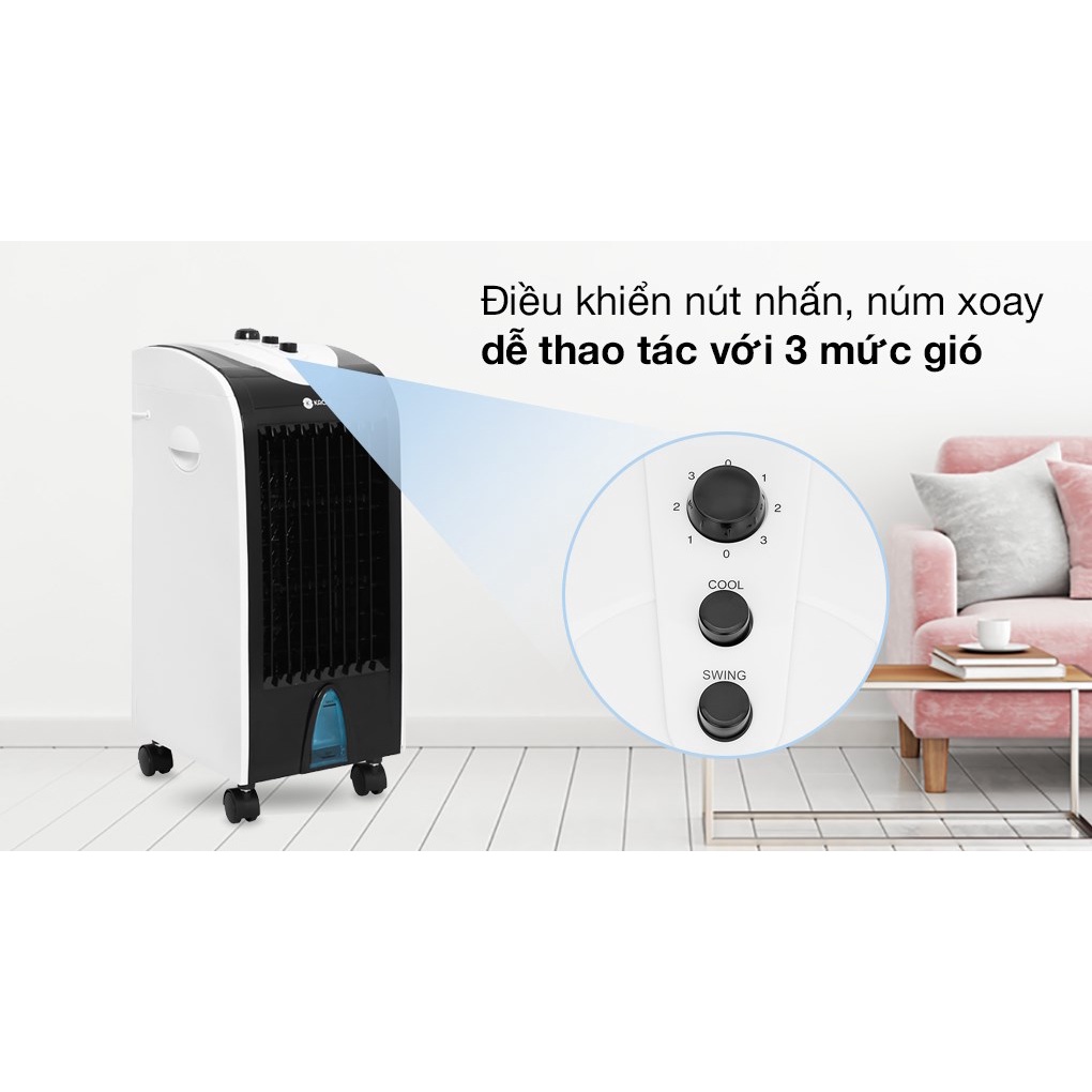 Quạt làm mát không khí Kachi MK202 75W - Hàng chính hãng