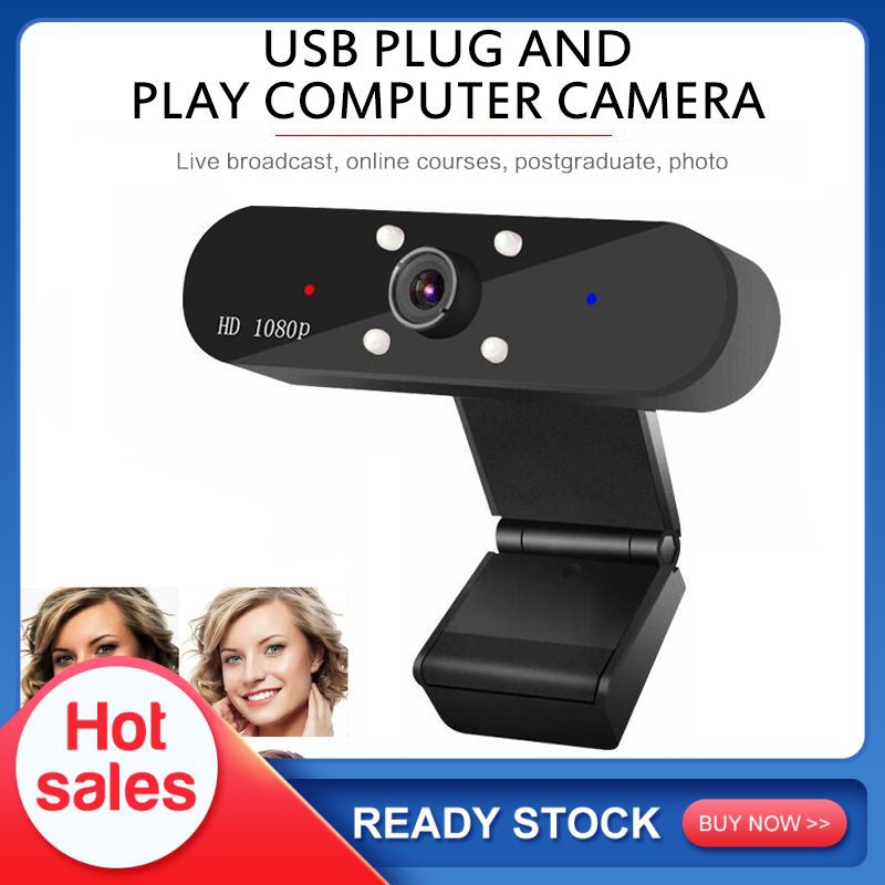 Webcam 1080p Có Micro Cho Máy Tính