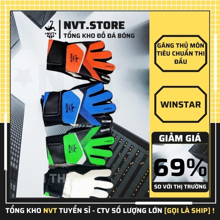 Bao tay thủ môn trẻ em siêu dính giá rẻ Winstar, Găng tay thủ môn chất liệu cao su tổng hợp cao cấp - NVT.store.vn