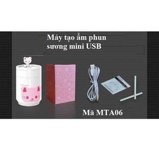 Máy tạo ẩm, phun sương mini USB - MTA06