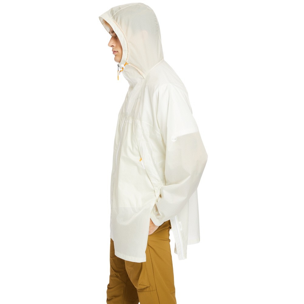 Áo Khoác Đi Mưa Nam Field Trip Lightweight Waterproof Poncho Màu Trắng Timberland TB0A2CZ514