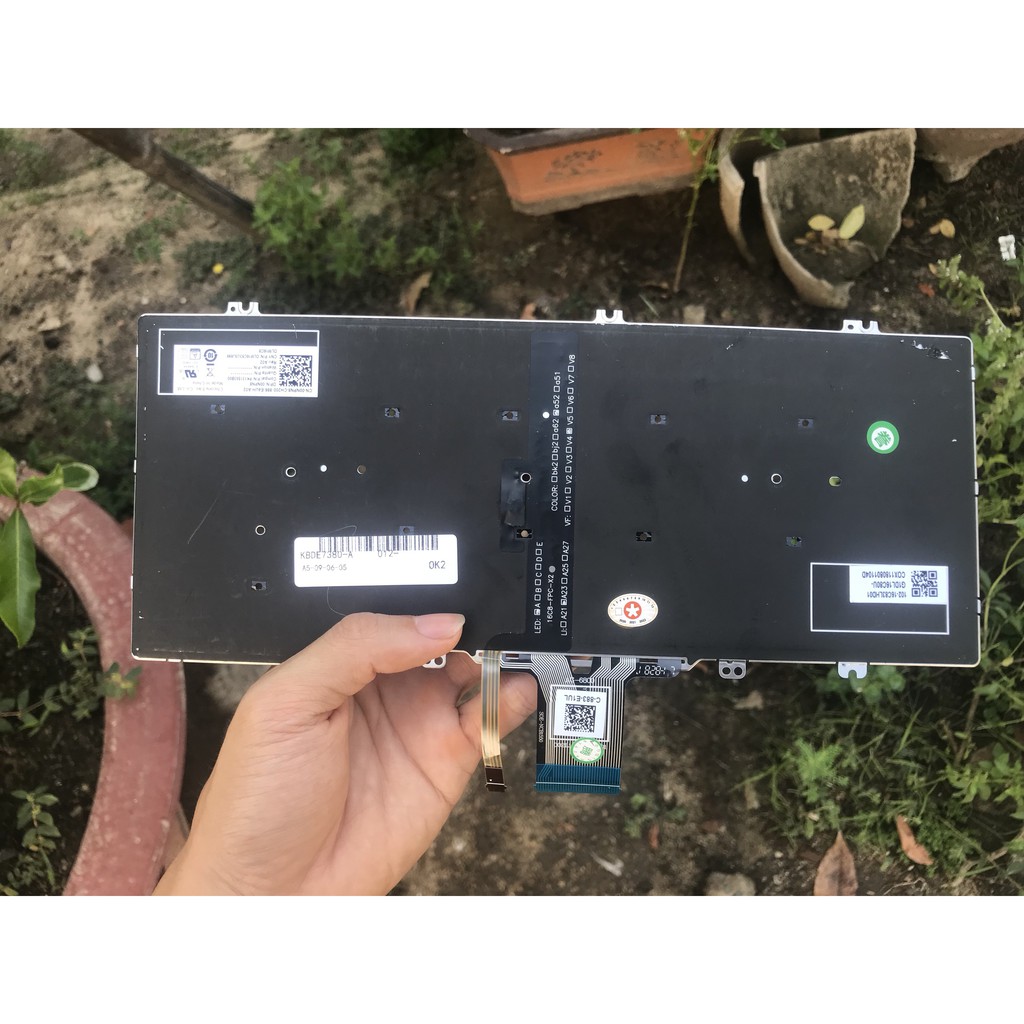 Bàn phím tháo máy Dell Latitude 7280 5280 5289 5290 7390 7389 7380 7290 7390