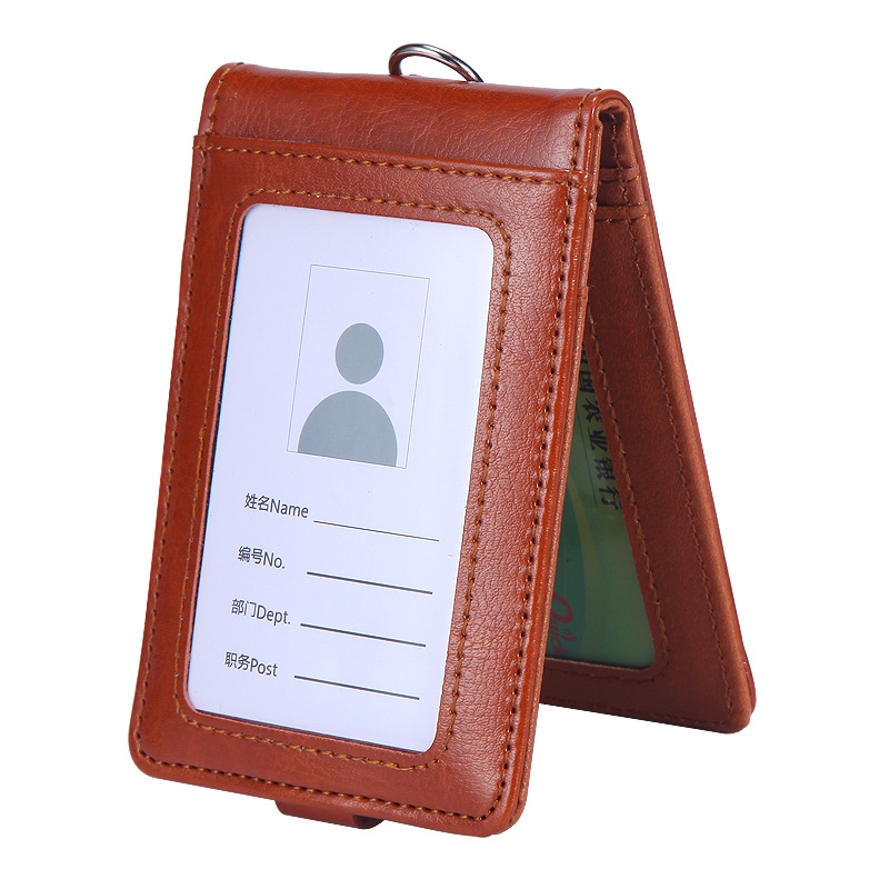 Ví Da Đựng Thẻ id / Danh Thiếp Đa Năng Tiện Dụng Giá Đỡ