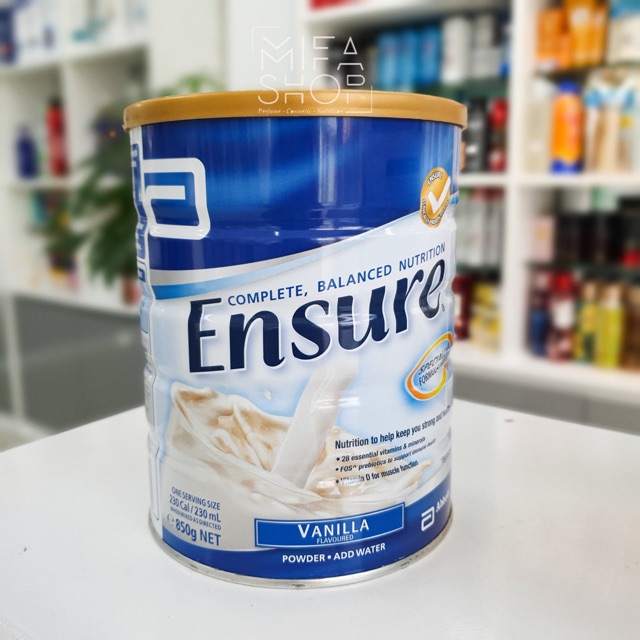 [10/2022] Sữa Bột Ensure 850gr hàng Úc