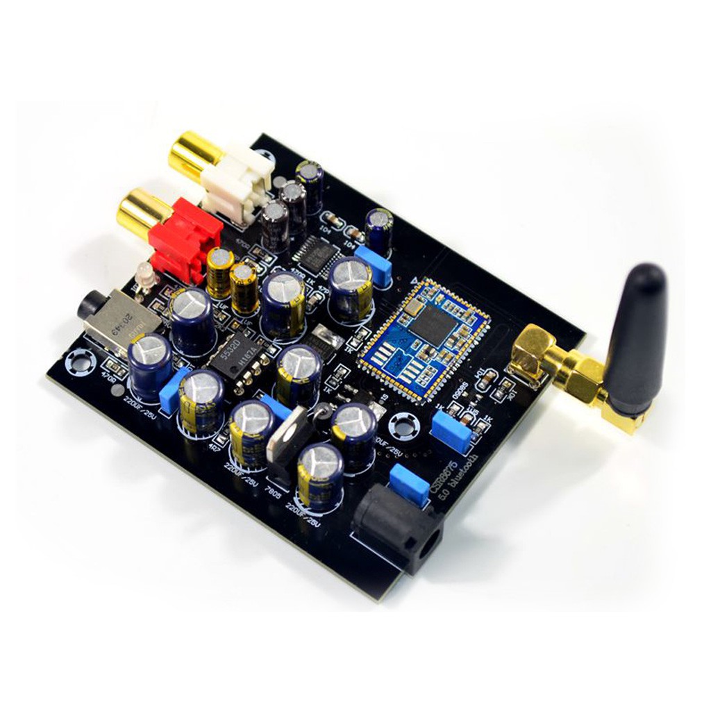 Bảng Mạch Nhận Tín Hiệu Bluetooth 5.0 CSR8675 PCM5102A APTX DAC 12V