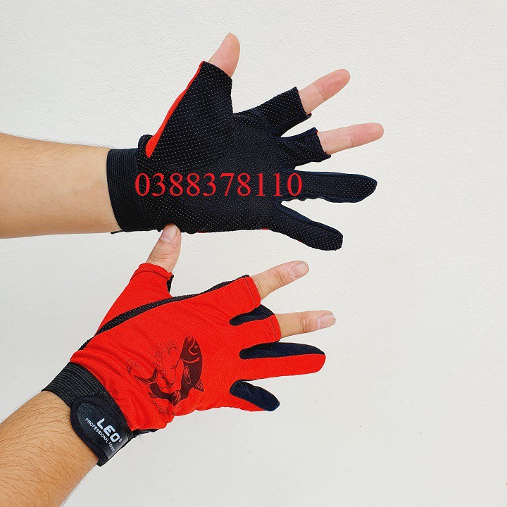 Găng Tay Câu Cá Chống Trượt Bằng Vải Neoprene - GT 1