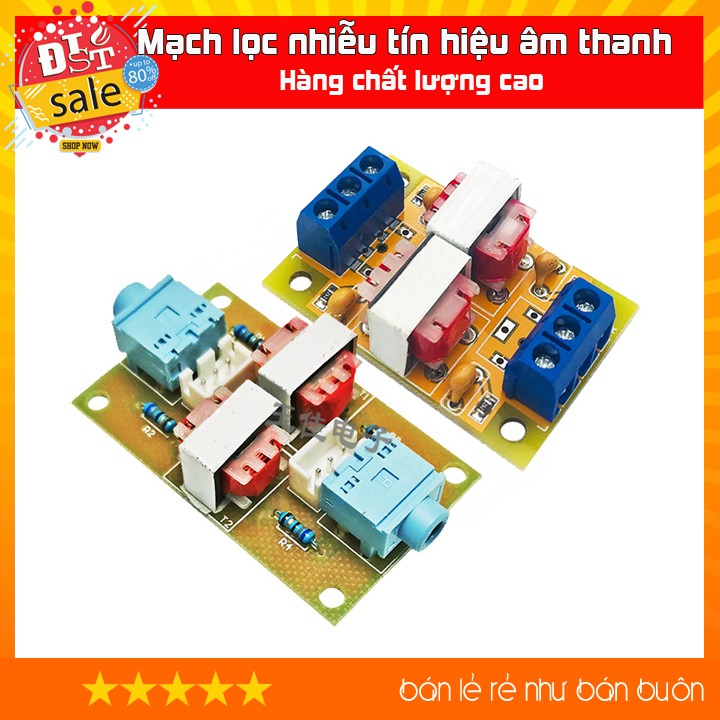 Mạch lọc nhiễu tín hiệu âm thanh, cách ly GND