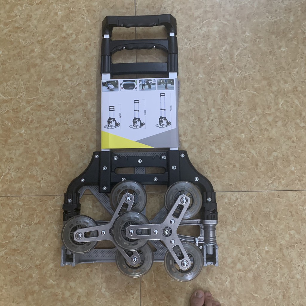 Xe Kéo TOSHUDO Hợp Kim Nhôm Tải Trọng 80KG