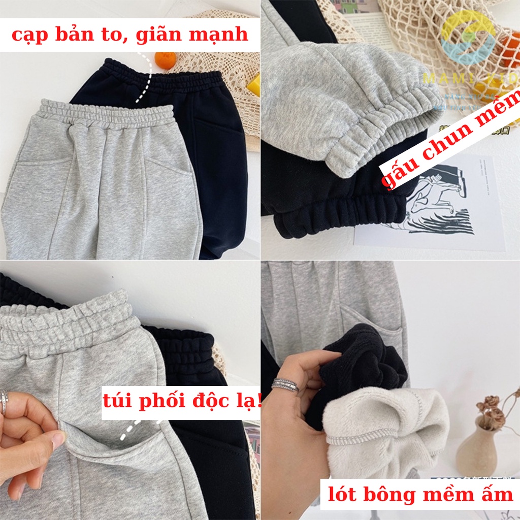 quần lót lông cho bé dáng thể thao sành điệu 9-36kg Mamikid