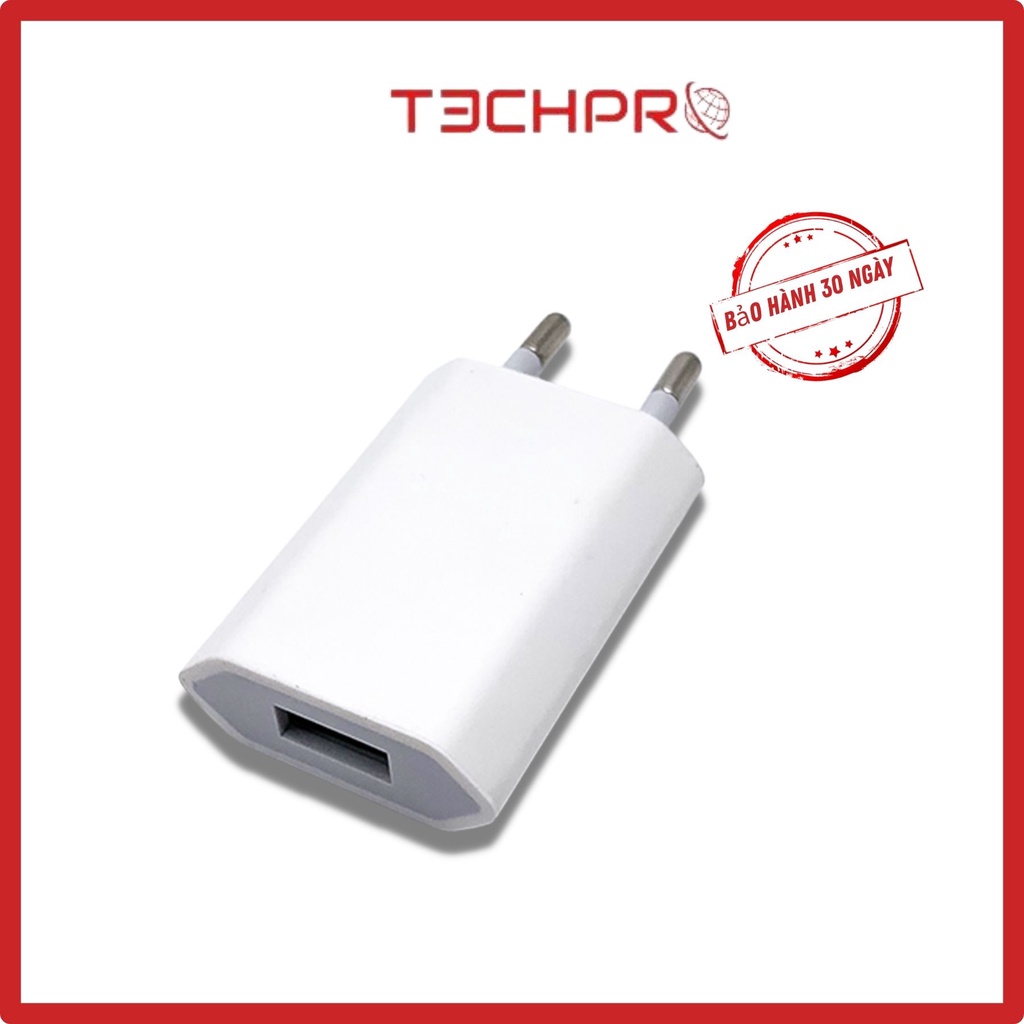 Củ sạc ĐT dẹt cốc sạc nhanh IPA25-Techpro