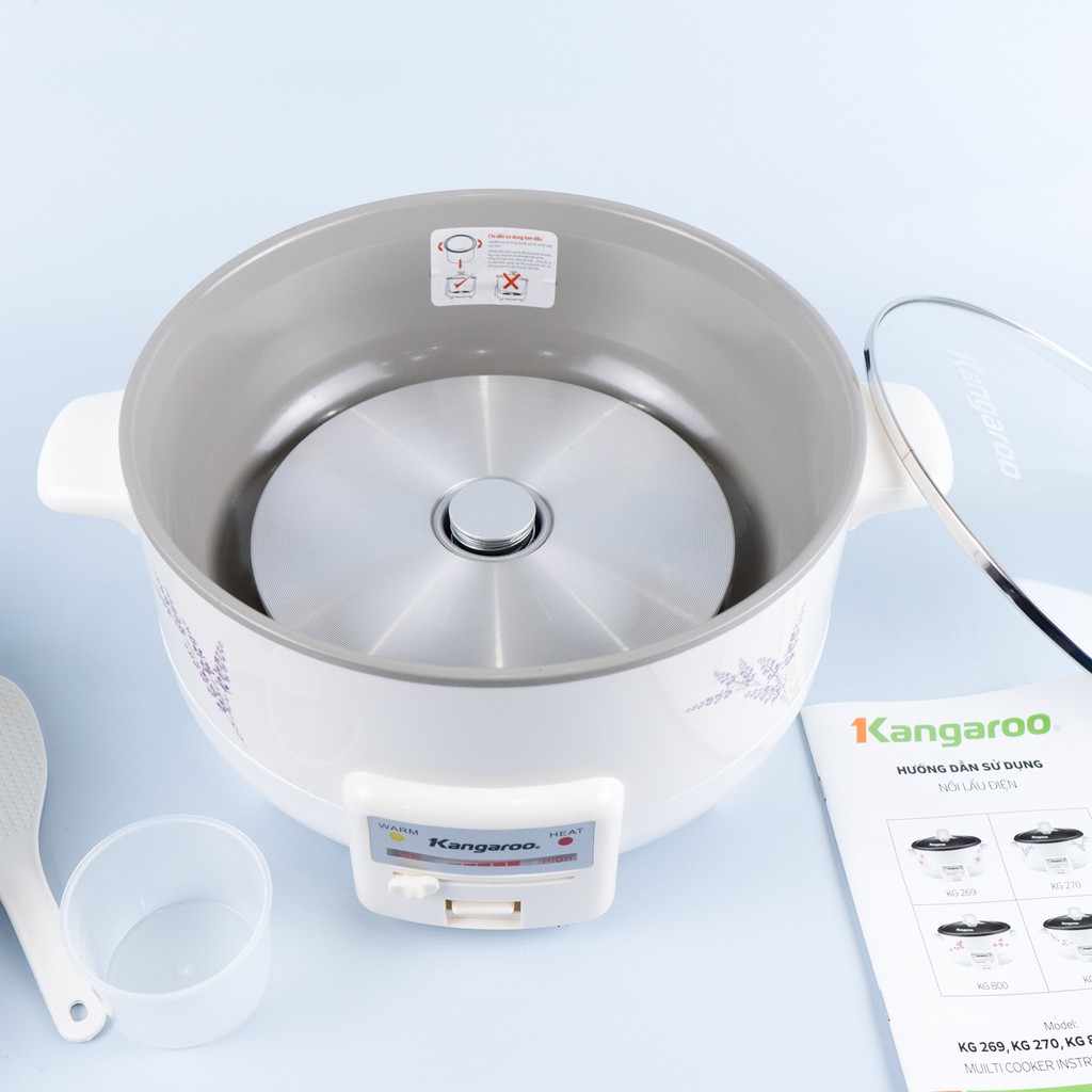 Lẩu điện Kangaroo KG270 - 3 Lít