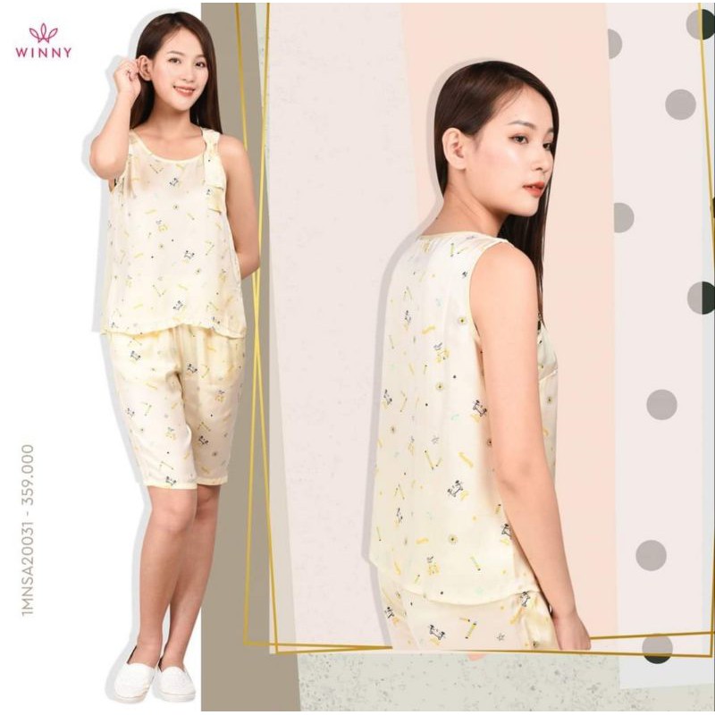 Bộ mặc nhà Winny lụa 20031 Giá 359.000đ