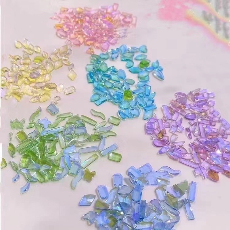 Đá chân bằng mix size mix mẫu gói 100 viên
