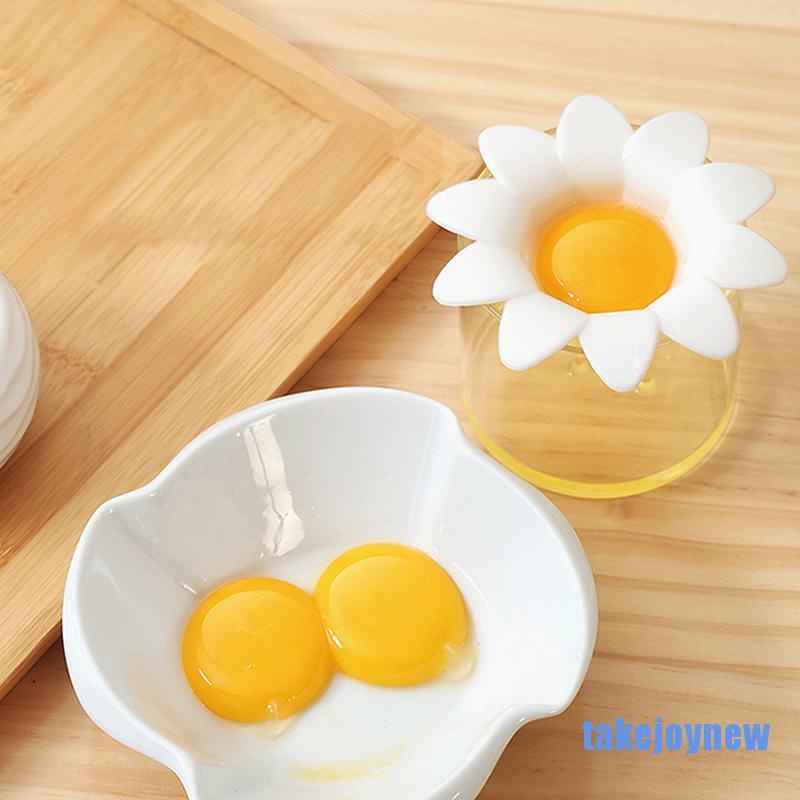 [takejoynew 0609] Plastic Egg Separator White Yolk Sifting Home Kitchen Chef Dining Cooking Gadget