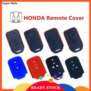 Vỏ bọc bảo vệ chìa khóa xe hơi 100% da thật cho Honda City HRV BRV JAZZ CRV ACCORD CIVIC