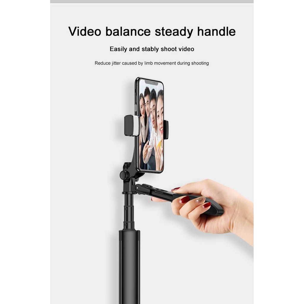 Gậy vLogger All-in-One A21 Selfie hỗ trợ quay phim chụp ảnh - HanruiOffical